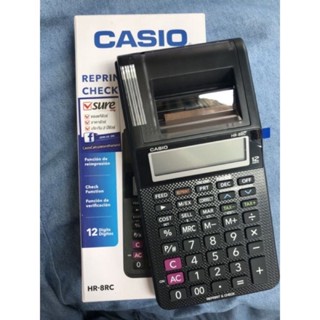 🔥มาแล้ว ขายดี พร้อมส่ง🔥🔥เครื่องคิดเลข คาสิโอ HR-8RC  เครื่องคิดเลขคาสิโอแบบพิมพ์ได้