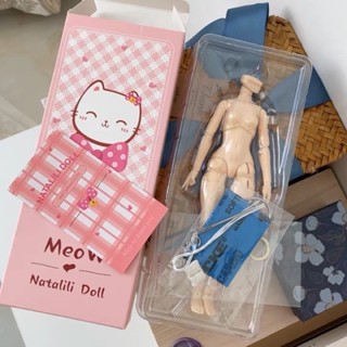 🌸พร้อมส่ง🌸 บอดี้ Meow สำหรับใส่บลายธ์ Blythe BJD และตุ๊กตาไซส์อื่น มีไซส์ 22 และไซส์ 24