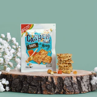 มะม่วงหิมพานแผ่น 30 กรัม (5 ซอง/แพ็ค) Cashew Nuts bar with Honey 40 g. (5 pieces/pack)