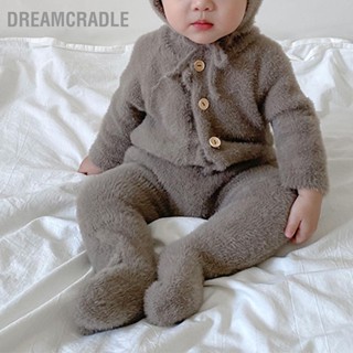 BDreamcradle ชุดจัมพ์สูท มีฮู้ด ลายหมีน่ารัก ให้ความอบอุ่น สําหรับเด็กทารก