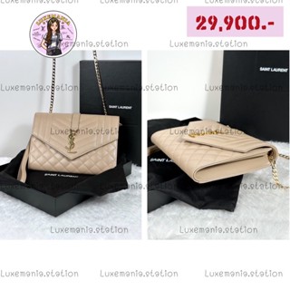 👜: New!! YSL Envelope Bag with Flap‼️ก่อนกดสั่งรบกวนทักมาเช็คสต๊อคก่อนนะคะ‼️