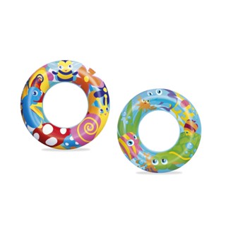 Bestway(เบสเวย์) ห่วงยาง Φ22"/Φ56cm Designer Swim Ring Toy Smart