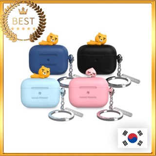 [KAKAO FRIENDS] Compatible With AirPods Pro Figure Silicone Case│Kakao Case Compatible With Airpod│RYAN APEACH CON│Kakao Little Friends│Korean Case Cover Compatible With Airpods เอพีช และ ไรอัน