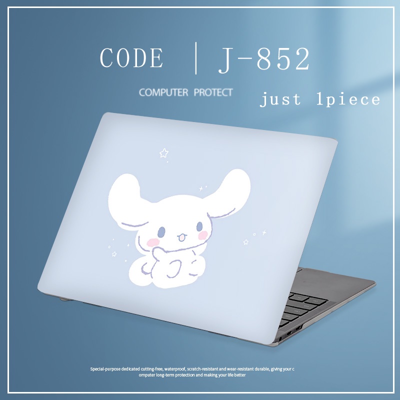 สติกเกอร์ ลาย Cinnamoroll Marbel หลากสีสัน สําหรับตกแต่งแล็ปท็อป DELL Precision 7720 Inspiron G7 7588 G3 3779 1 ชิ้น