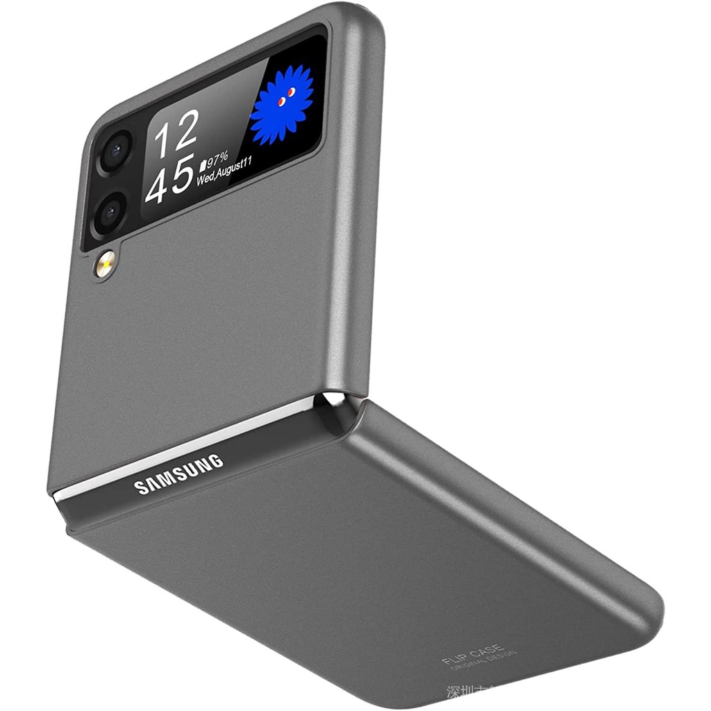 SAMSUNG เคสสําหรับsamsung Galaxy Z Flip 4/Galaxy Z Flip 5/Galaxy Z Flip 6 5G, Slim FITน้ําหนักเบาMat