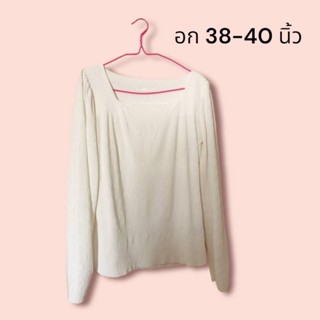 เสื้อทำงานแขนยาว (มือ2)