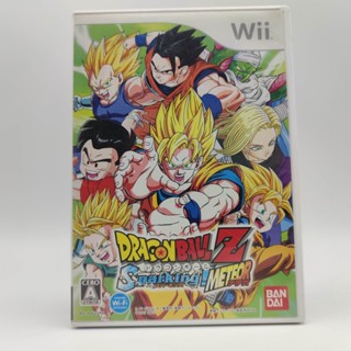DRAGON BALL Z Sparking METEOR แผ่นมีรอยนิดหน่อย เล่นได้ แผ่นแท้ Wii JP +มีกล่องใสสวมเพื่อเก็บสะสมให้+