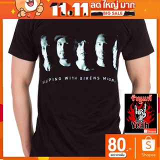 เสื้อวง Sleeping With Sirens เสื้อยืด สลีปปิงวิทไซเรนส์ ร็อคในตำนาน ลายอมตะ เสื้อวินเทจ RCM1558