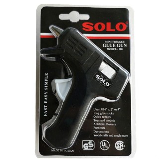 SOLO ปืนยิงกาว ปืนยิงกาวไฟฟ้ Glue Gun 10วัตต์ ปืนกาว Model 100 ปืนยิงกาวโซโล ปืนยิงซิลิโคน