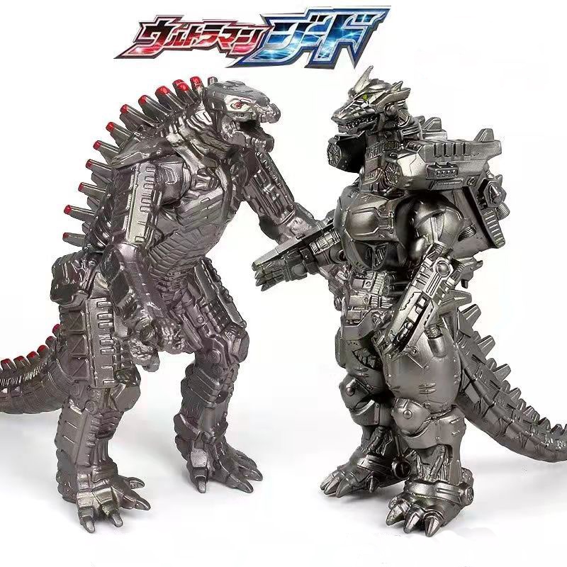 ☬17Cm Godzilla Earth Mecha Godzilla Figures Godzilla Vs Kong The Monsters 2021 Movable Joints Action