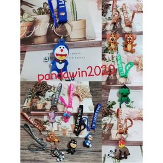 🔥NEW! 50ลาย! เลือกสีได้ พวงกุญแจการ์ตูนใหม่ New cartoon keychain for bag and key YSK
