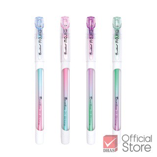 Quantum ปากกา ปากกาลูกลื่น โมจิ 0.29 น้ำเงิน จำนวน 1 ด้าม คละสีด้าม