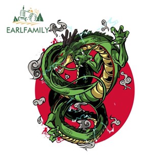 Earlfamily สติกเกอร์ กันน้ํา กันรอยขีดข่วน ลายอนิเมะ Dragon Ball ขนาด 13 ซม. x 10.9 ซม. สําหรับตกแต่งหน้าต่างรถยนต์ รถจักรยานยนต์ แล็ปท็อป RV