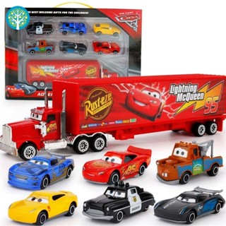 โมเดลรถยนต์ดิสนีย์ Pixar Cars 2 Mcqueen โลหะ ของเล่นสําหรับเด็กผู้ชาย ของขวัญวันเกิด RYT