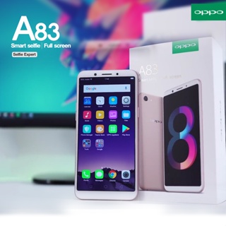 OPPO A83 4/64GB แท้100% เครื่องใหม่ สายชาร์+หูฟัง+เคสโทรศัพท์+ฟิล์มหน้าจอโทรศัพท์ รับประกันร้าน1ปี
