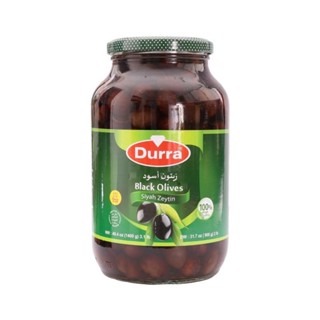 Durra Black Olives 650g