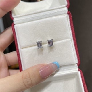 ต่างหู emerald cut 1.5กะรัต🥳🥳