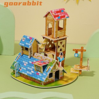 Goorabbit ของเล่นทดลองวิทยาศาสตร์ 3D ขนาดเล็ก เพื่อการเรียนรู้ สําหรับเด็ก 3-6 ปี diy