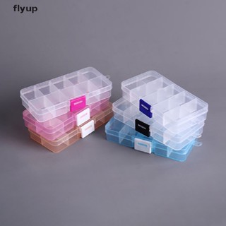 Flyup กล่องพลาสติกใส ถอดออกได้ 10 ช่อง TH