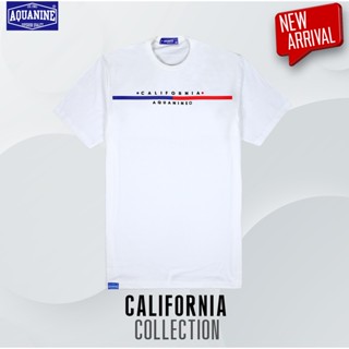 AQUANINE เสื้อยืด รุ่น California เสื้อยืดคอกลม มินิมอล ลิขสิทธิ์แท้