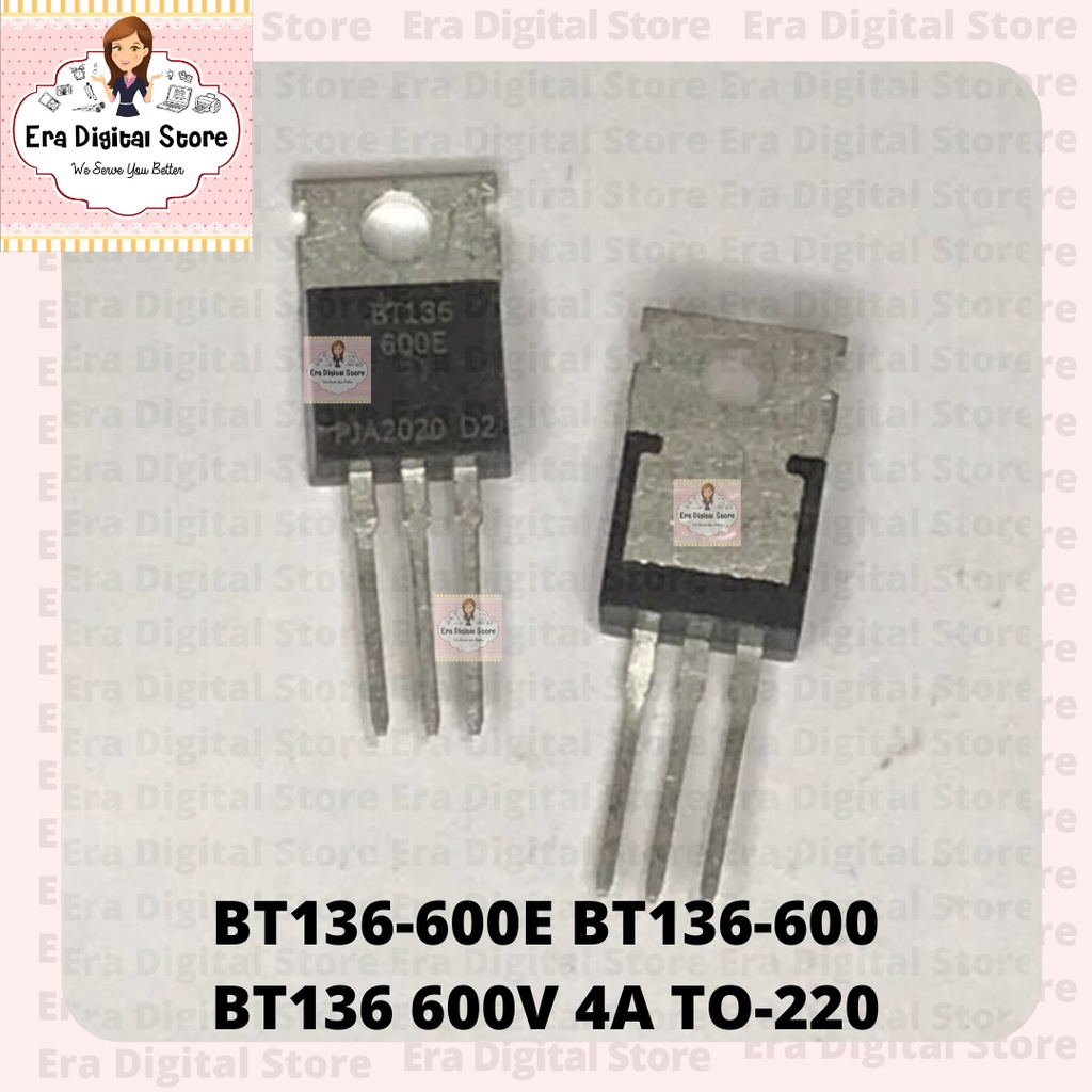 Bt136-600e BT136-600 BT136 600V 4A TO-220