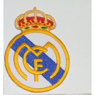 real madrid ตัวรีดเสื้อ ปักเสื้อผ้า ตกแต่งเสื้อผ้า ทนทาน งาน diy