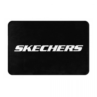 Skechers พรมเช็ดเท้า ผ้าสักหลาด กันลื่น ดูดซับน้ํา แห้งเร็ว 16x24 นิ้ว สําหรับห้องน้ํา