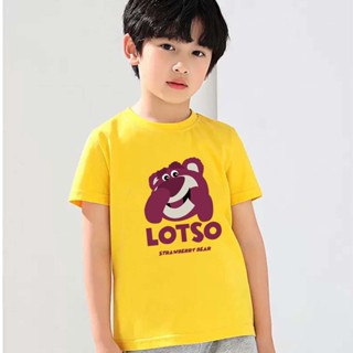 K-2361-SHORT  3สี เสื้อยืดเด็ก เสื้อเด็กแขนสั้นลายน่ารักๆ  เสื้อแขนสั้นลายการ์ตูน