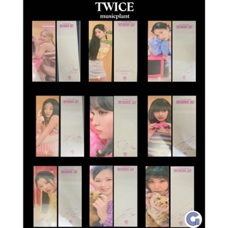 【ป๊อบที่คั่นหนังสือ เพลง พืช】อัลบั้ม TWICE 11th Mini [BETWEEN 1&amp;2]