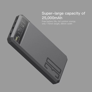 Eloop E43 แบตสำรองชาร์จเร็ว 25000mAh QC 3.0/2.0 PD 30W