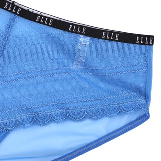 ELLE Lingerie กางเกงในรูปแบบ Boyleg Lowrise ดีไซน์ด้วยผ้าลูกไม้ในสไตล์ฝรั่งเศส (LU9841)