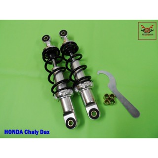 HONDA CHALY DAX CF50 CF70 ST50 ST70 REAR SHOCK SET "BLACK" SPRING RCYZ (280 mm.)  //  โช๊คหลัง RCYZ (280 มม.) สปริงดำ