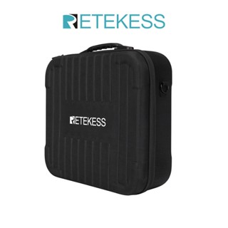 Retekess TT018 กระเป๋าเก็บของ แบบพกพา 60 ช่อง สําหรับระบบไกด์ทัวร์ TT110 TT102 T131