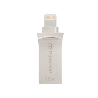 ** สินค้า เคลียสต็อค ** Transcend รุ่น GO500S 32GB. USB DRIVE GOLD MADE FOR iPod/iPhone/iPad