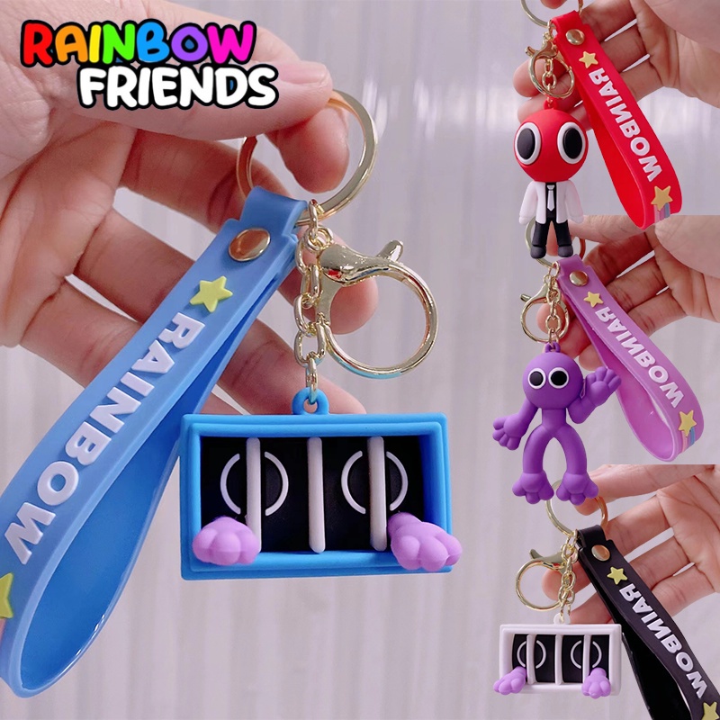 Roblox Rainbow Friends Toy Keychain PurplePendant Figure The Scientist Gift Xmas