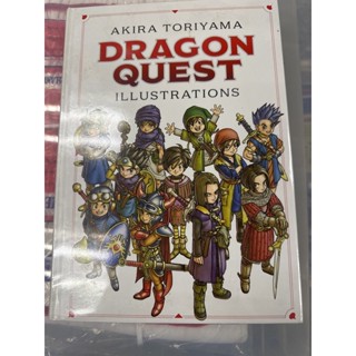 Dragon Quest illustrations หนังสือรวมภาพดราก้อนเควส ของแท้ ภาษาอังกฤษจากต่าวประเทศ