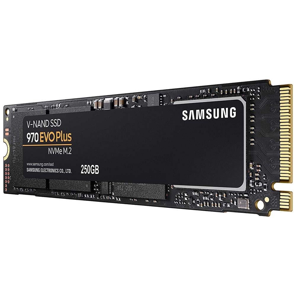 250 GB SSD (เอสเอสดี) SAMSUNG 970 EVO PLUS PCIe/NVMe M.2 2280 ใช้งานได้ปกติ