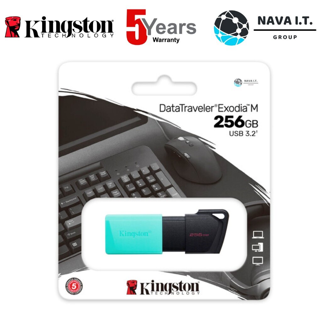 ⚡️กรุงเทพฯด่วน1ชั่วโมง⚡️ KINGSTON DTXM 256GB FLASH DRIVE USB 3.2 รับประกัน 5 ปี