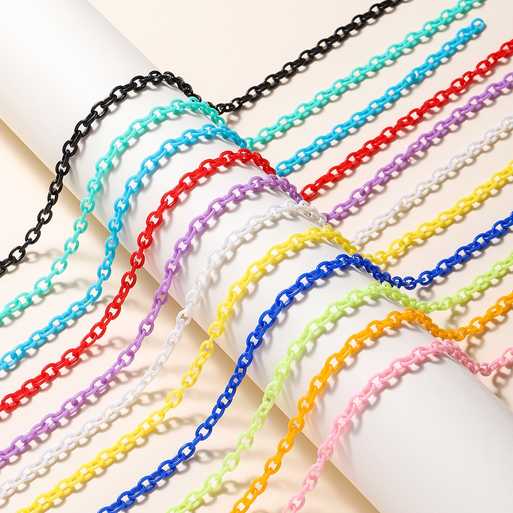 St.kunkka โซ่อะคริลิค สําหรับทําสร้อยคอ สร้อยข้อมือ DIY 1 ชิ้น