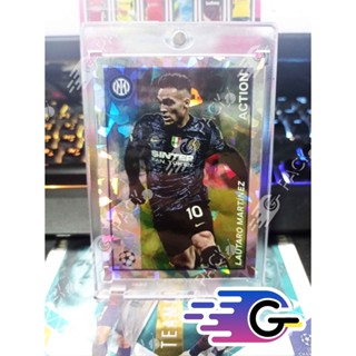 การ์ดนักฟุตบอล Topps merlin Heritage 97 2022 Soccer Game 135 lautaro martínez (แถม Topload+teambag)