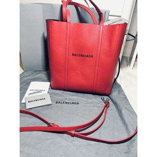 ❌sold out❌ Balenciaga tote everyday bag ปี 20 สีแดง size XS