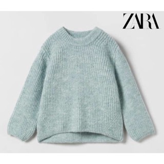 Zara เสื้อกันหนาวเด็ก เสื้อไหมพรมสเวตเตอร์เด็ก แบรนด์แท้ มือ 1 พร้อมส่ง