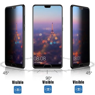 ฟิล์มป้องกันการแอบมอง VIVO Y16 Y02 Y22 Y22S Y35 V25  Tempered Glass Privacy ฟิล์มกระจกนิรภัย เต็มจอ กาวเต็ม