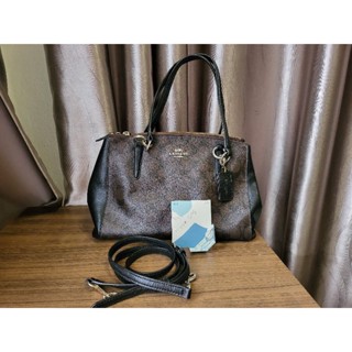 [Used] COACH  F36619 SMALL CHRISTIE CARRYALL