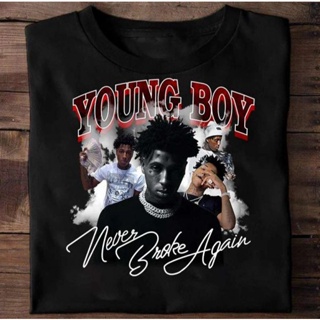 LYZH YoungBoy Never Broke Again Vintage T Shirt