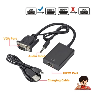 VGA2HDTV แปลงช่องเสียบVGAคอมเก่า ให้ไปเป็น HDTV รองรับความละเอียด 1080P