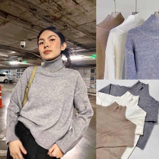 Turtle neck sweater - เสื้อไหมพรมคอเต่า | FAVOR.CO.