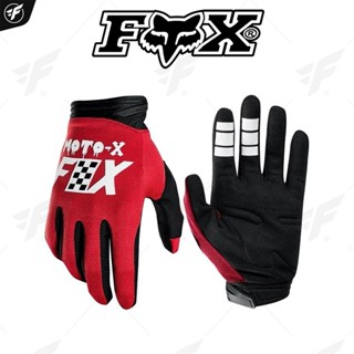 ถุงมือสำหรับขับขี่มอเตอร์ไซค์/ถุงมือการ์ด FOX DITPAW MOTO-X RED