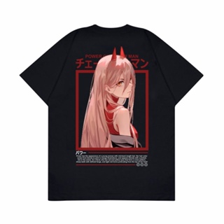 เสื้อเบลาส์ Gilan เสื้อยืด ลายอนิเมะ Chainsaw Man สําหรับผู้ชาย Series - 0120เสื้อยืด_59