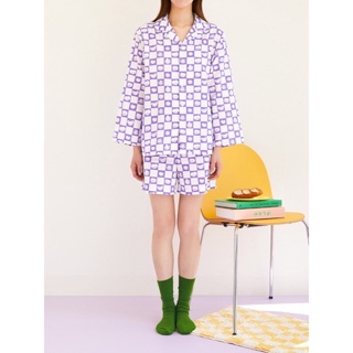 BT21 Minini Pajamas - Purple จาก LINE Friends Shop เกาหลี